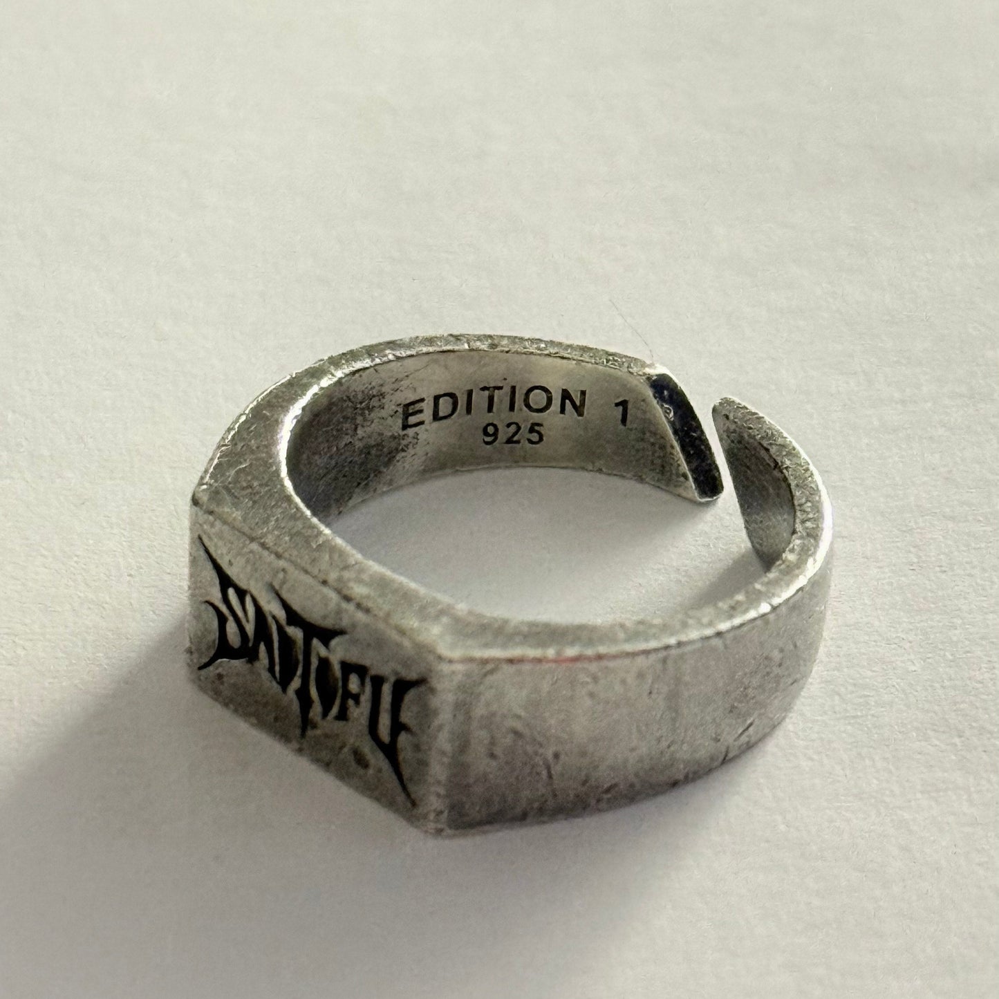 'Sad Tofu' Ring